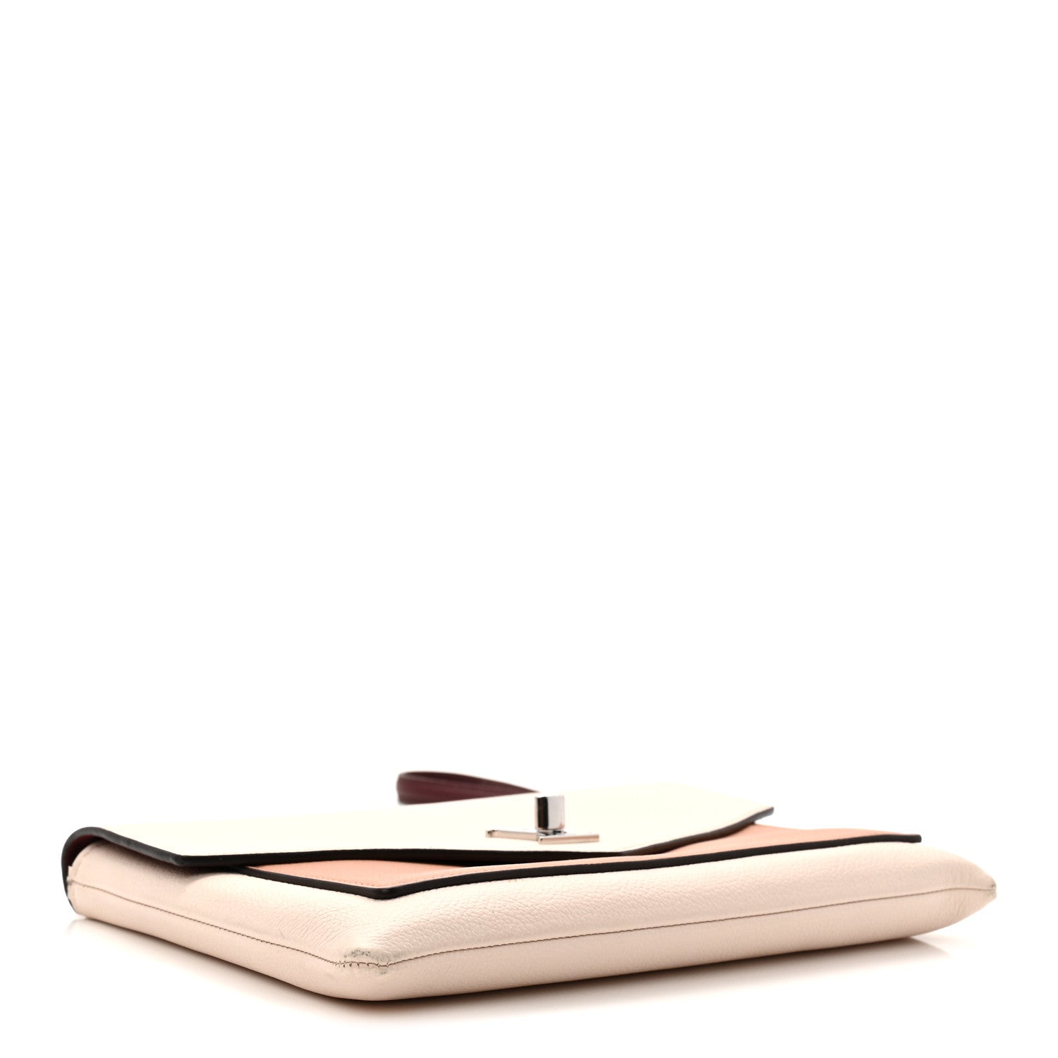 Louis Vuitton Soft Calfskin My Lockme Pochette Rose Silk Quartz 4 of 10