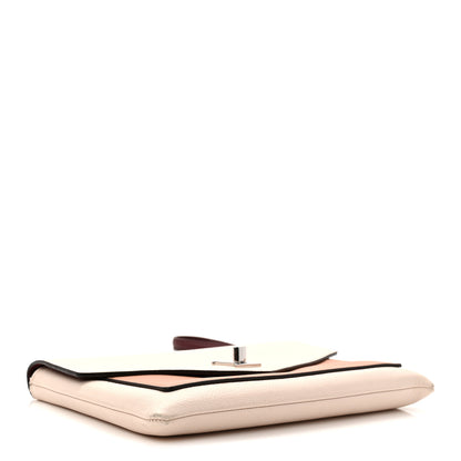 Louis Vuitton Soft Calfskin My Lockme Pochette Rose Silk Quartz 4 of 10