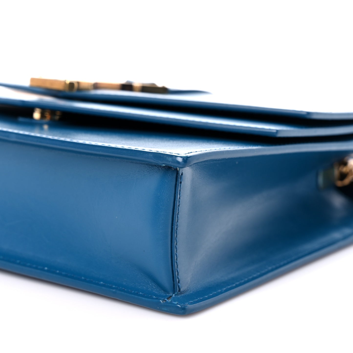 Smooth Calfskin Monogram Medium Sulpice Shoulder Bag Deep Sea