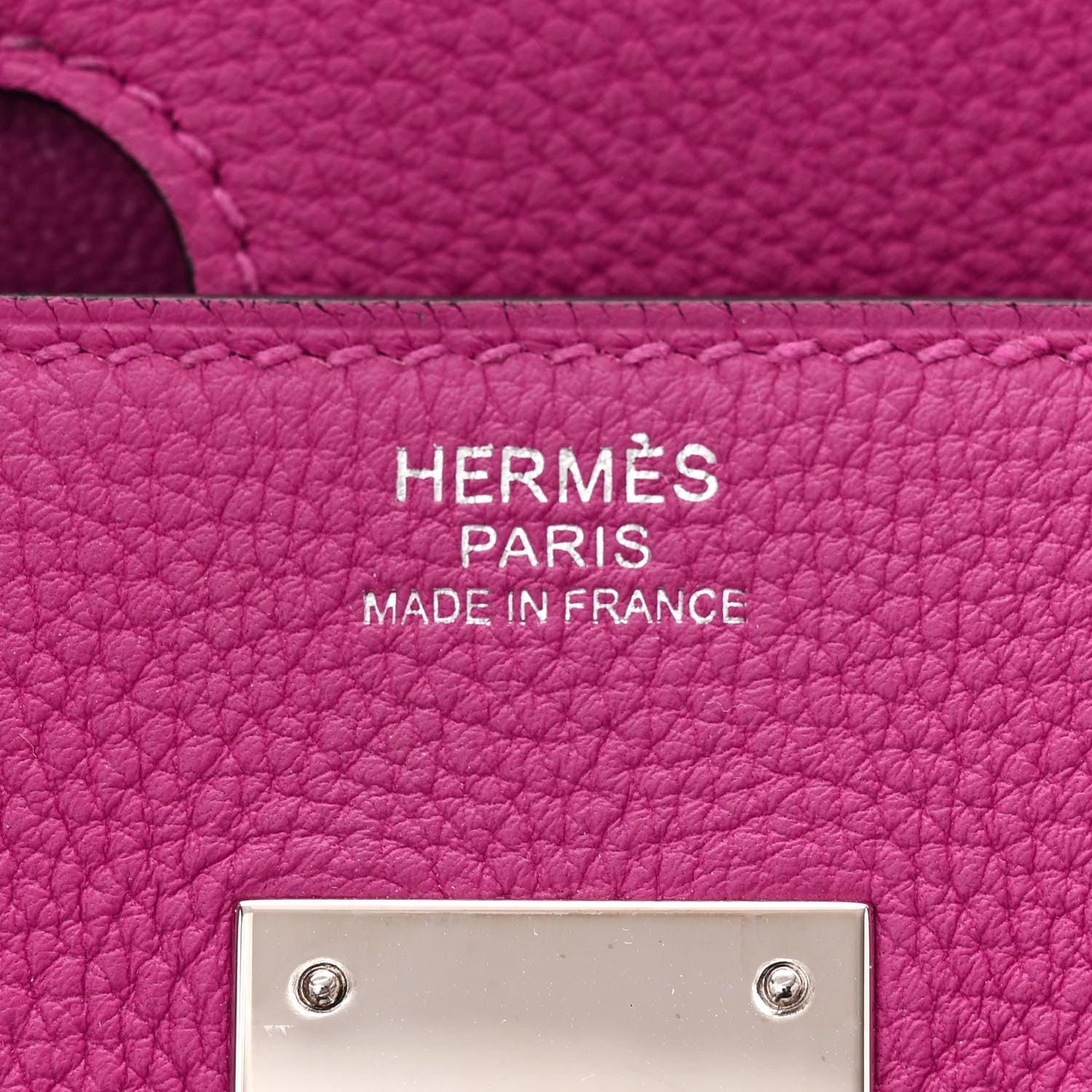 Hermes Togo Birkin 30 Rose Pourpre 6 of 11