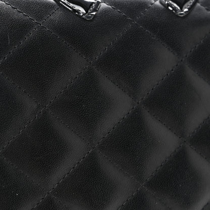 Chanel Calfskin Cambon Zipped Pocket Wallet Black 13 of 14