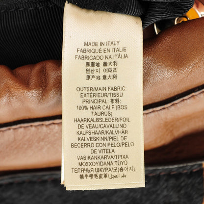 Burberry Calf Hair Animal Print Little Crush Tan 7 of 8