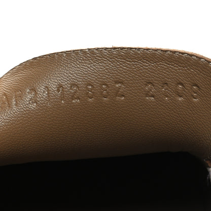 Hermes Calfskin Womens Paris Loafers 39.5 White 6 of 9