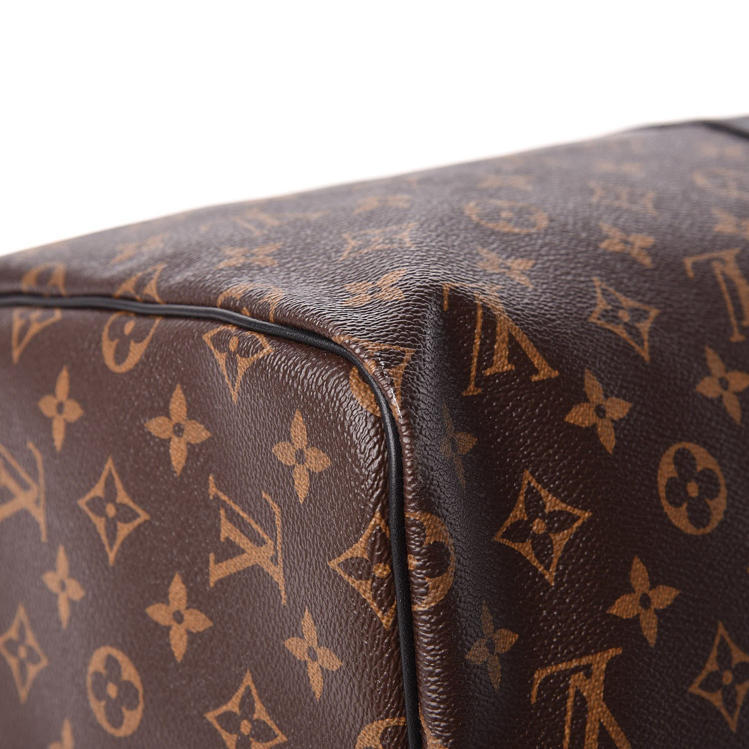 Louis Vuitton Monogram Macassar Keepall Bandouliere 55 11 of 13