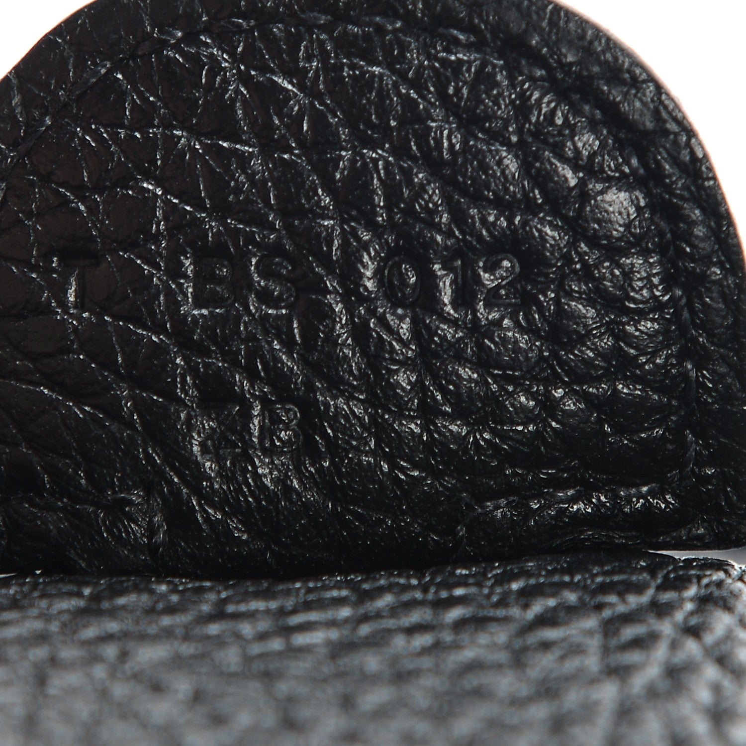 Hermes Taurillon Clemence Evelyne III GM Black 7 of 8