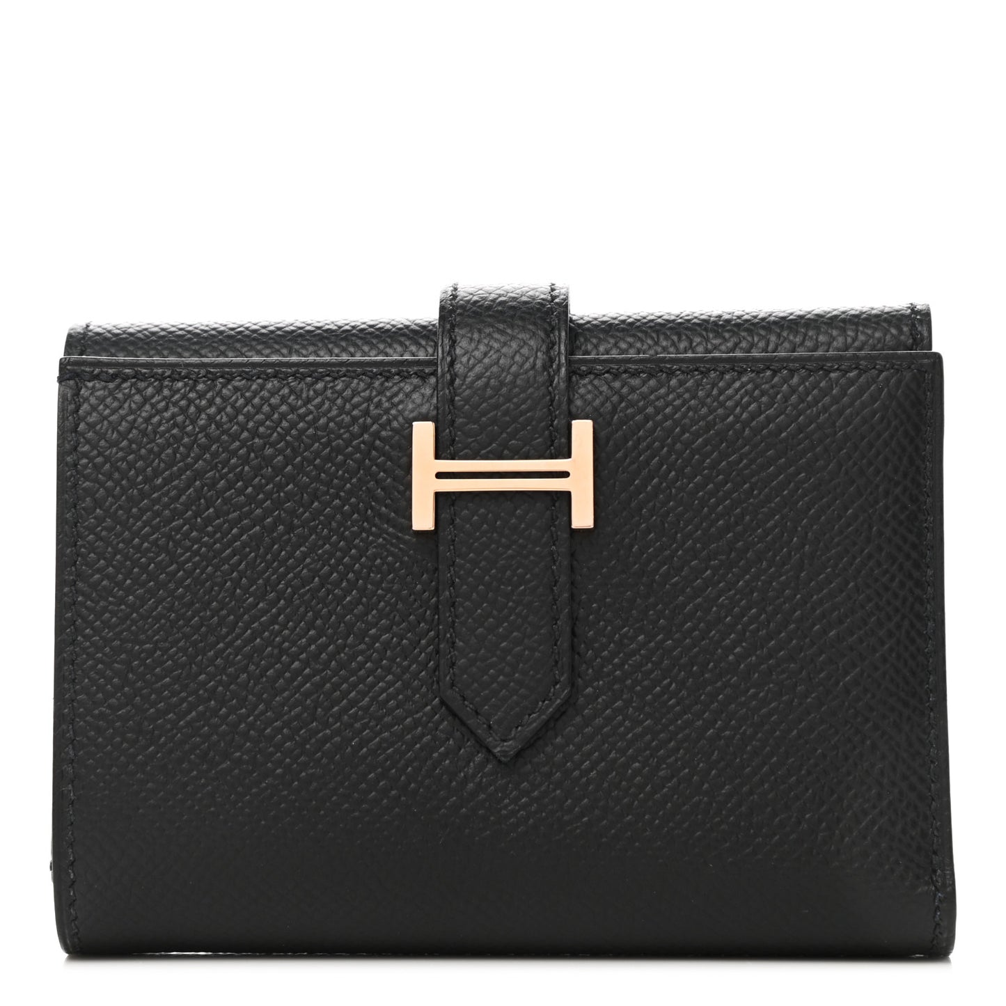 Epsom Tri-Fold Compact Bearn Wallet Black