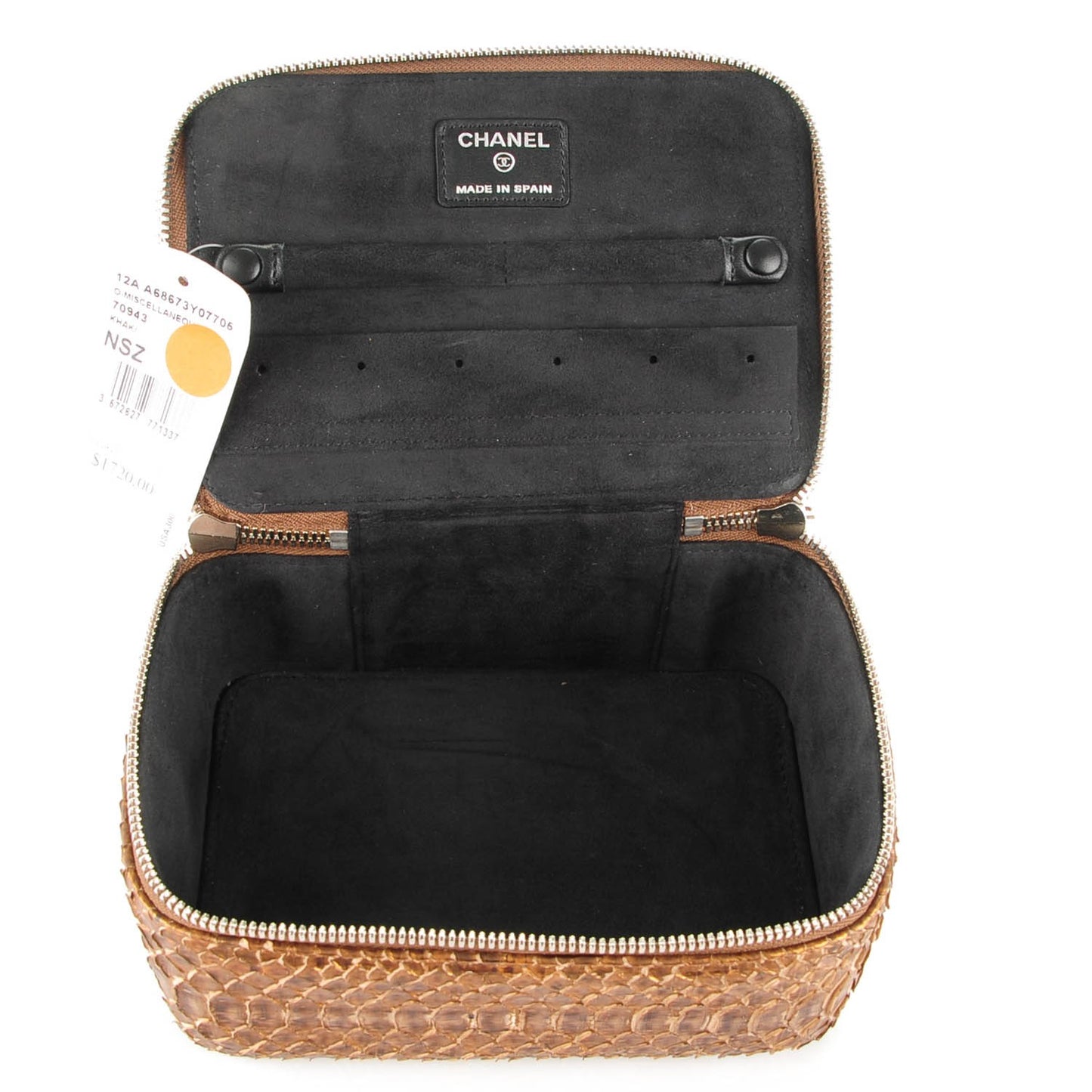 Python Jewelry Case Khaki