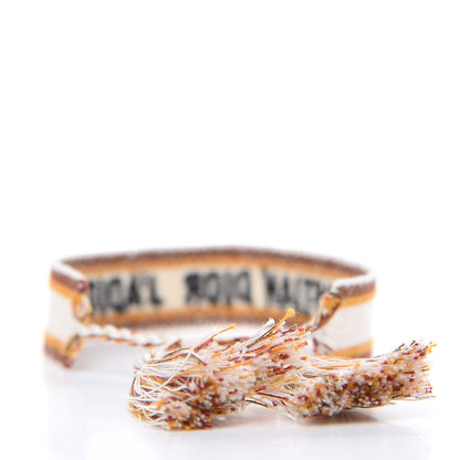 Christian Dior Woven Cotton J'Adior Friendship Bracelet 3 of 4