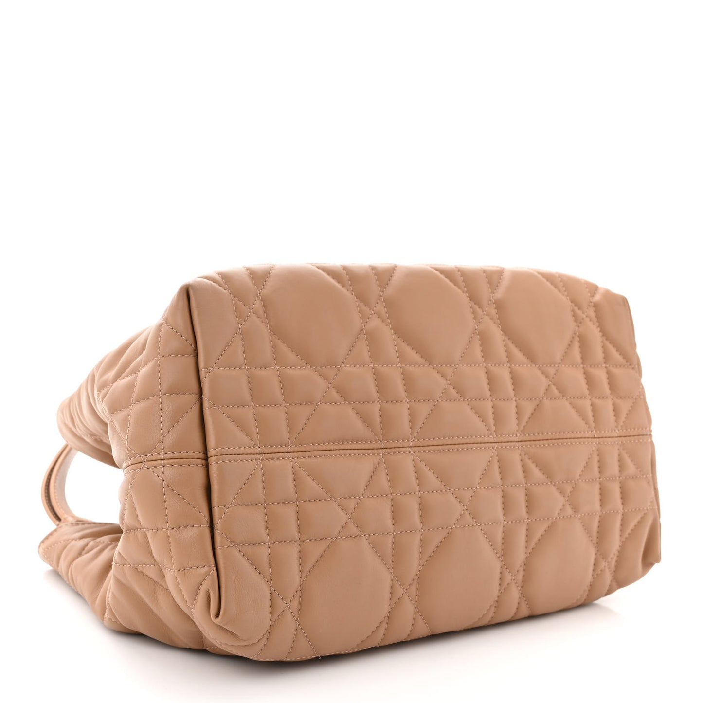 Calfskin Macrocannage Medium Toujours Tan