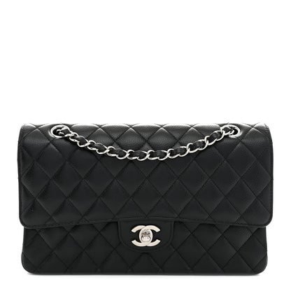 Chanel Caviar Quilted Medium Double Flap Black 1 of 11