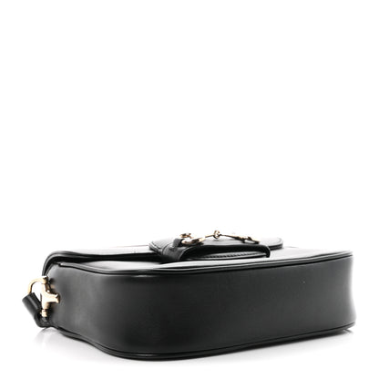 Gucci Arabella Calfskin Horsebit 1955 Shoulder Bag Black 4 of 10