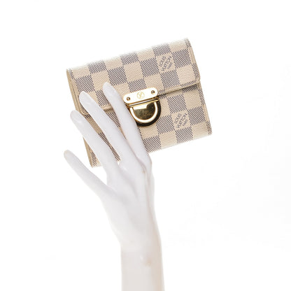 Louis Vuitton Damier Azur Koala Wallet 2 of 7