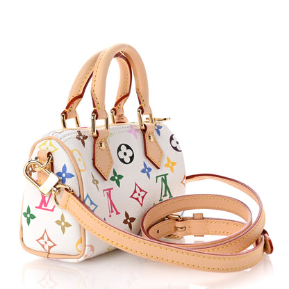 Louis Vuitton LV X TM Monogram Multicolor Nano Speedy White 2 of 9