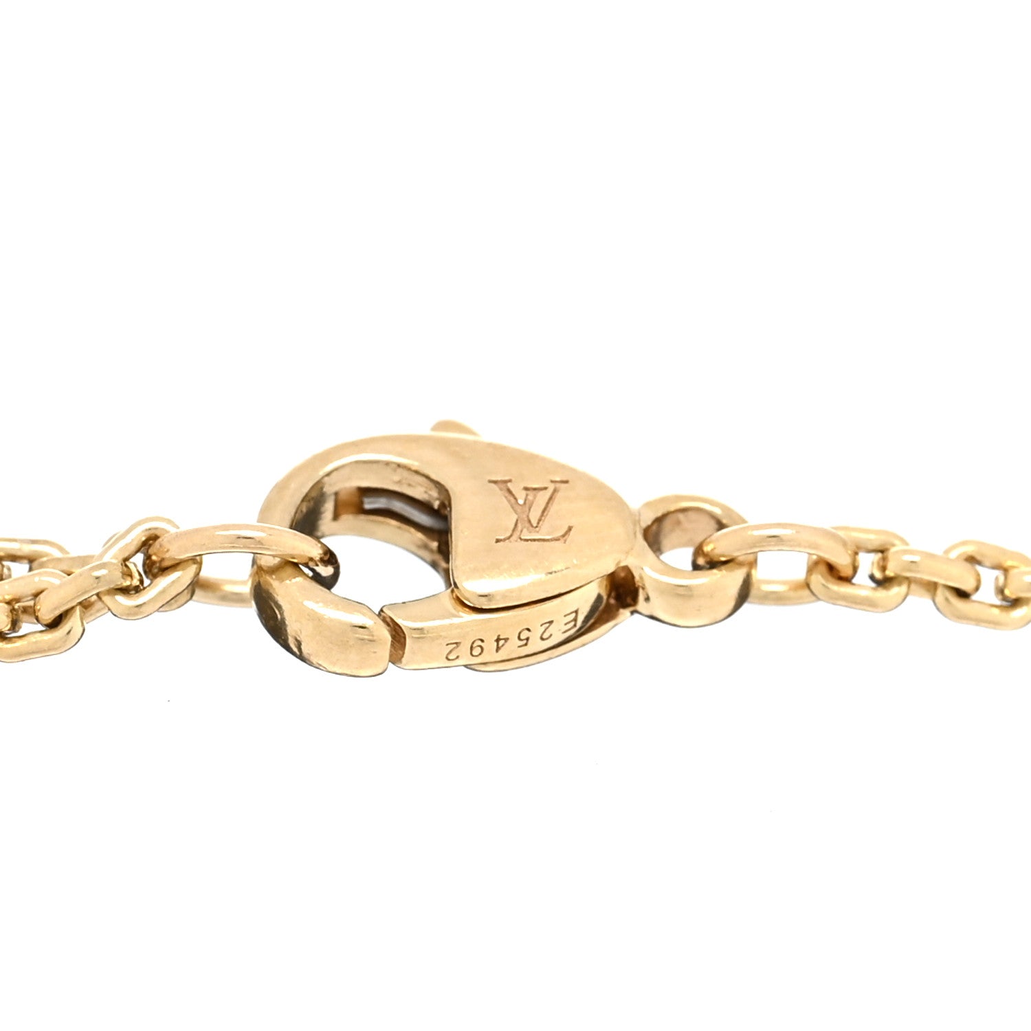 Louis Vuitton 18K Yellow Gold Diamond Idylle Blossom LV Bracelet 3 of 3