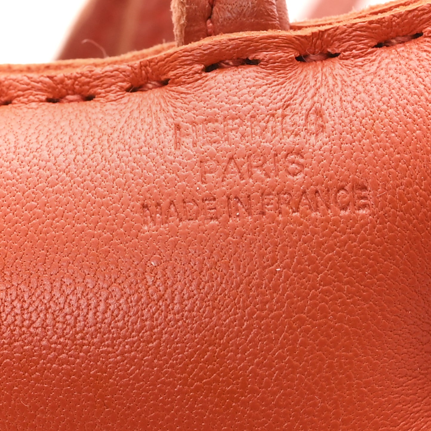 Milo Lambskin Shearling Budy Charm Orange Poppy