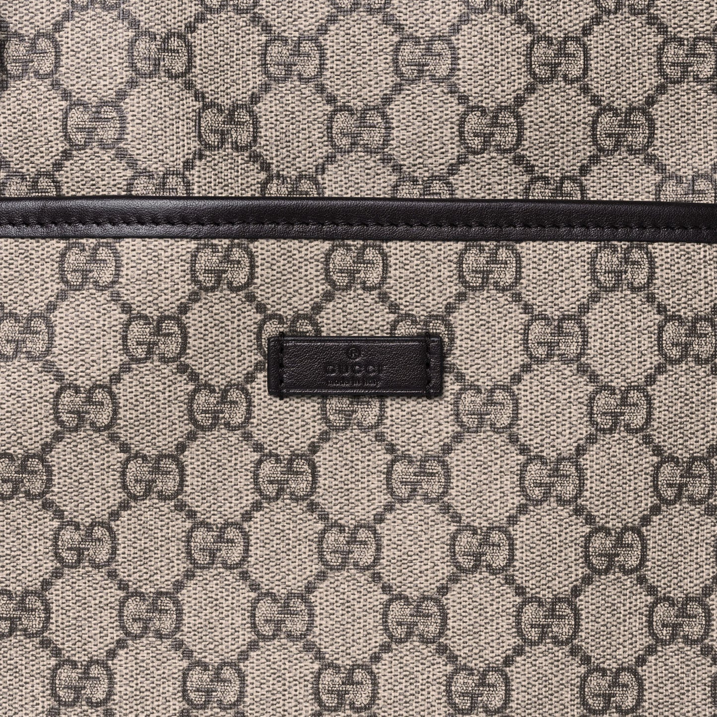 GG Supreme Monogram Medium Joy Tote Dark Brown