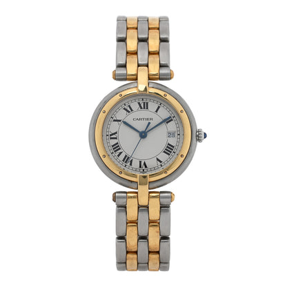 Cartier Stainless Steel 18K Yellow Gold 29mm Panthere Vendome Quartz Watch 1 of 4