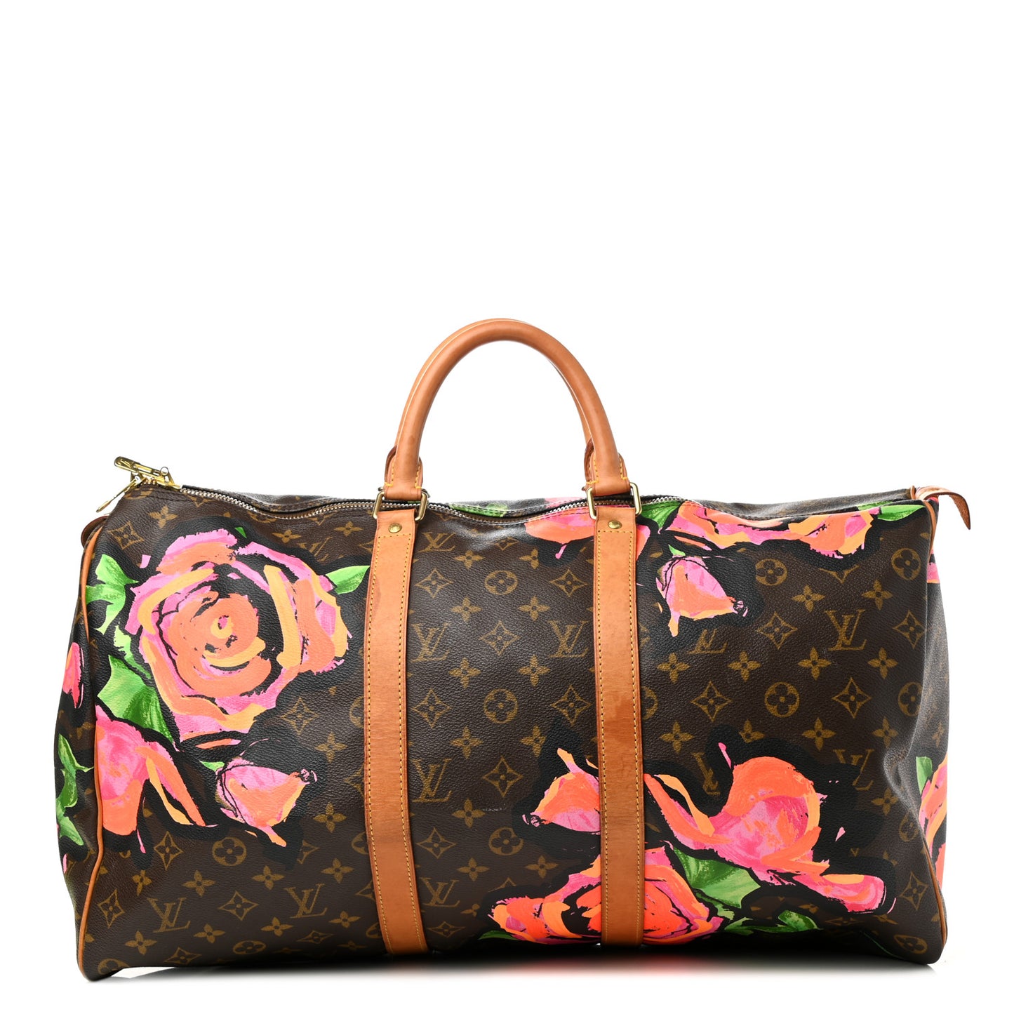 Monogram Roses Keepall 50