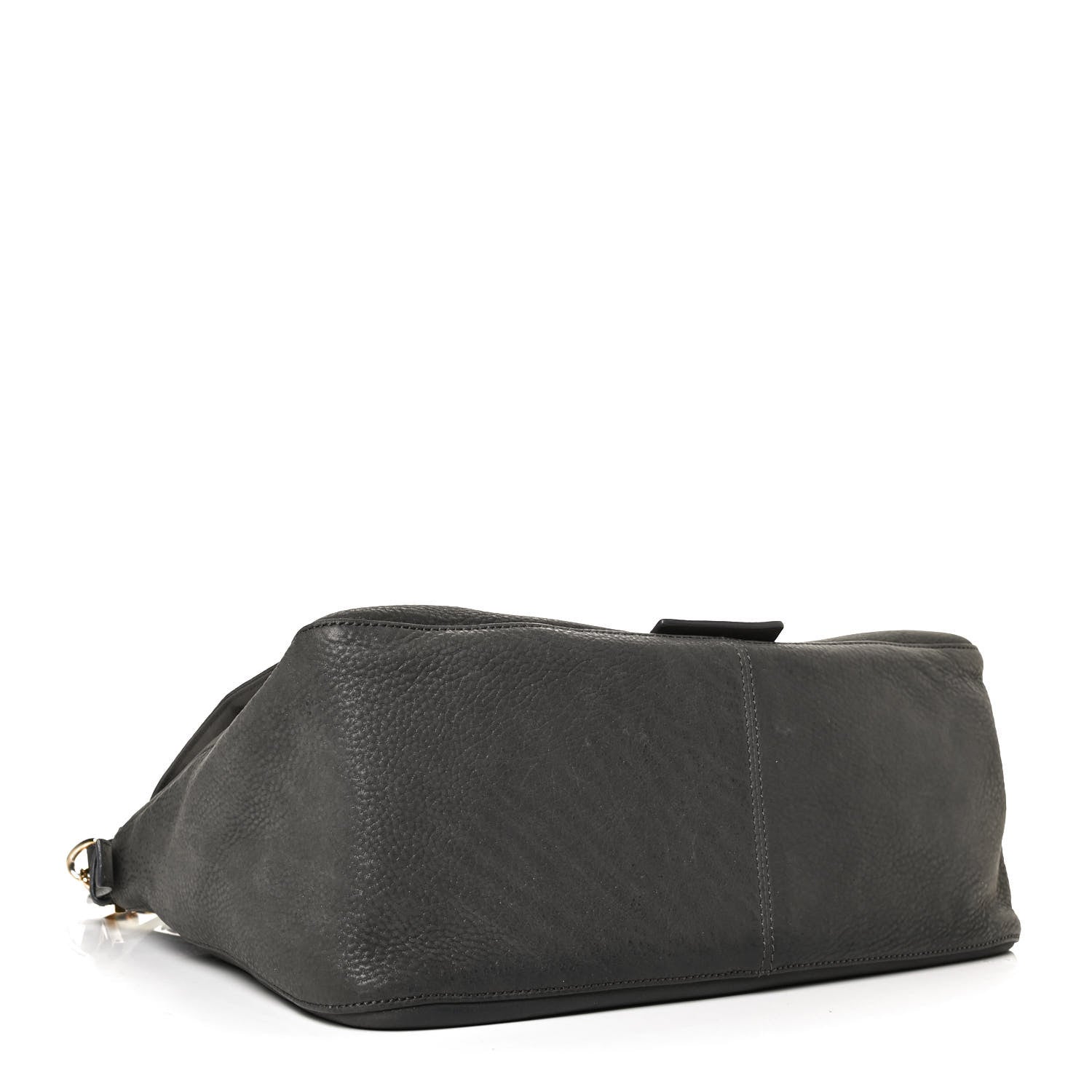 Fendi Vitello Savana Big Mama Baguette Grigio Tartaruga Natural 4 of 13