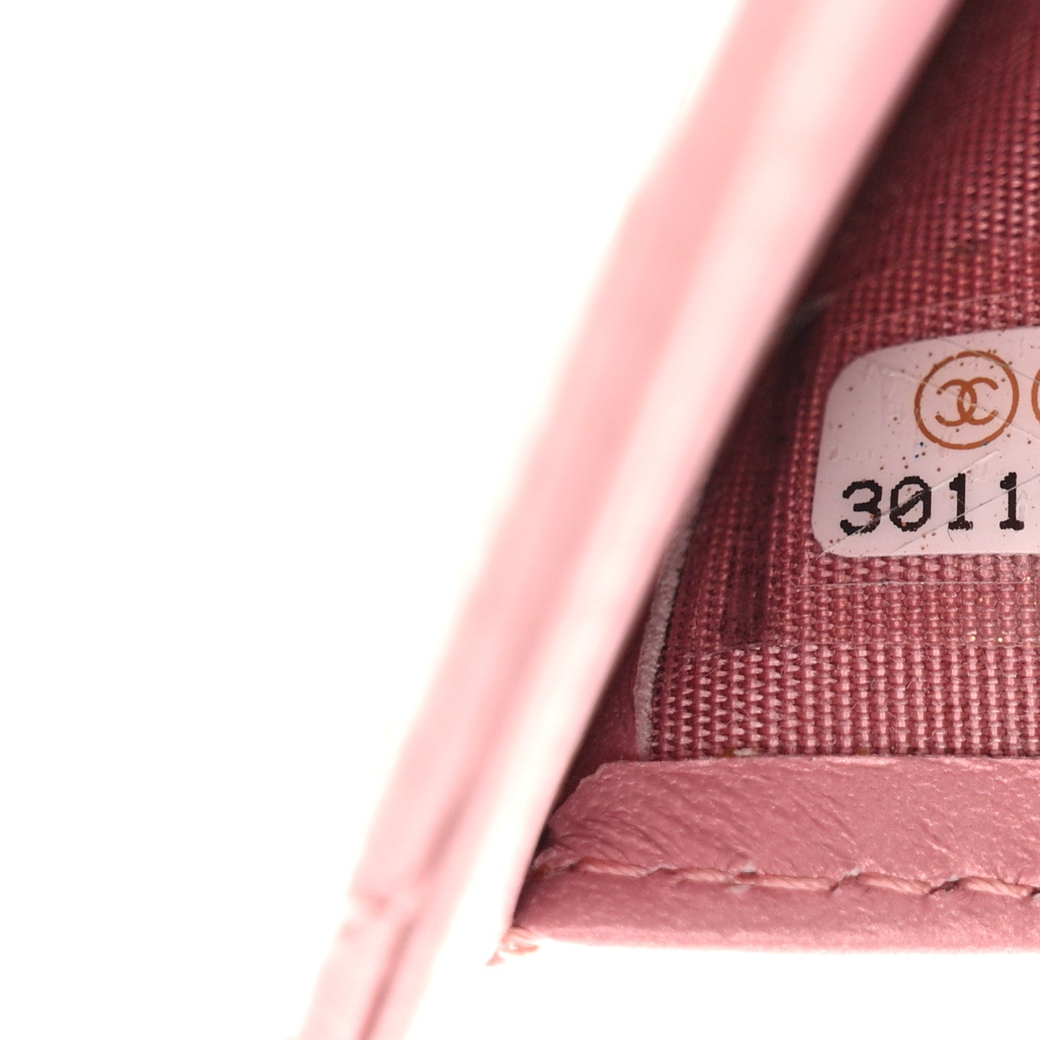 Chanel Metallic Lambskin Quilted Compact Boy Wallet Pink 8 of 12