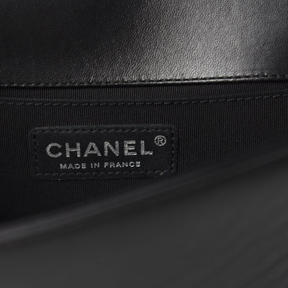 Chanel Lambskin Quilted Small Boy Flap Black 8 of 10