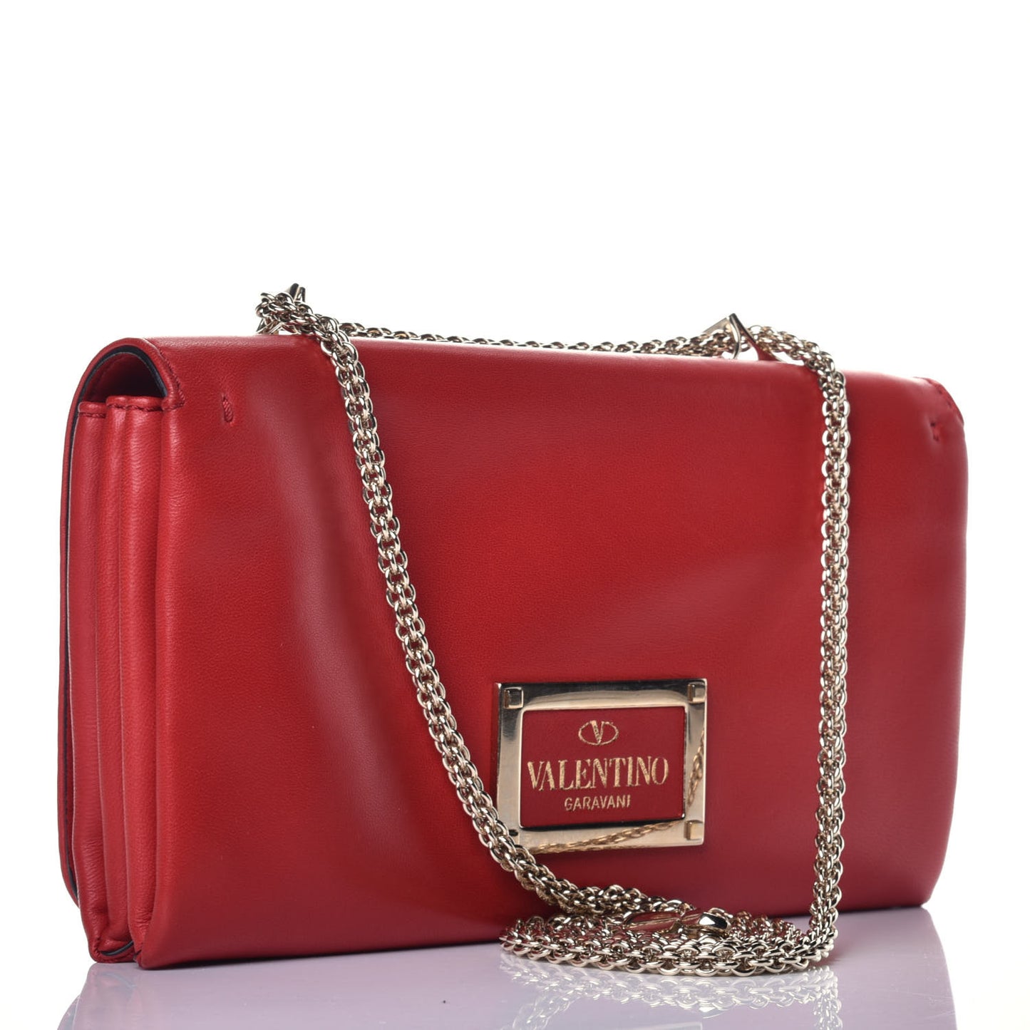 Nappa Va Va Voom Shoulder Bag Red