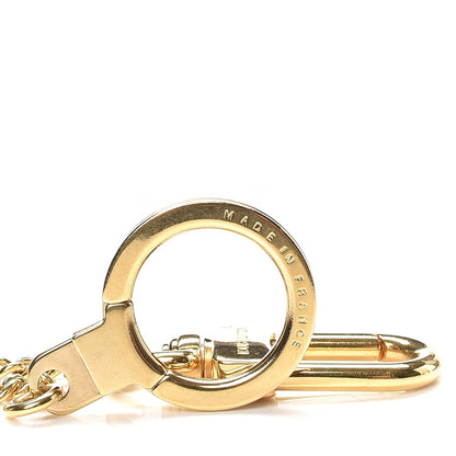 Louis Vuitton Metal Pochette Extender Key Ring Chain Gold 2 of 3