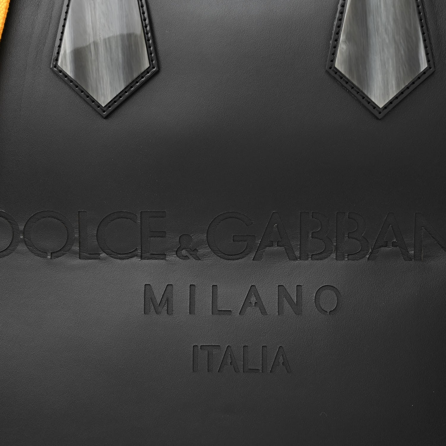 Dolce & Gabbana Calfskin Logo Tote Black 7 of 15