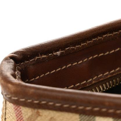 Burberry Haymarket Check Tote Brown 11 of 14