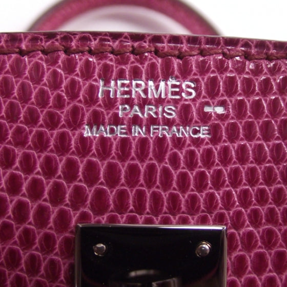 Hermes Lizard Birkin 25 10 of 12