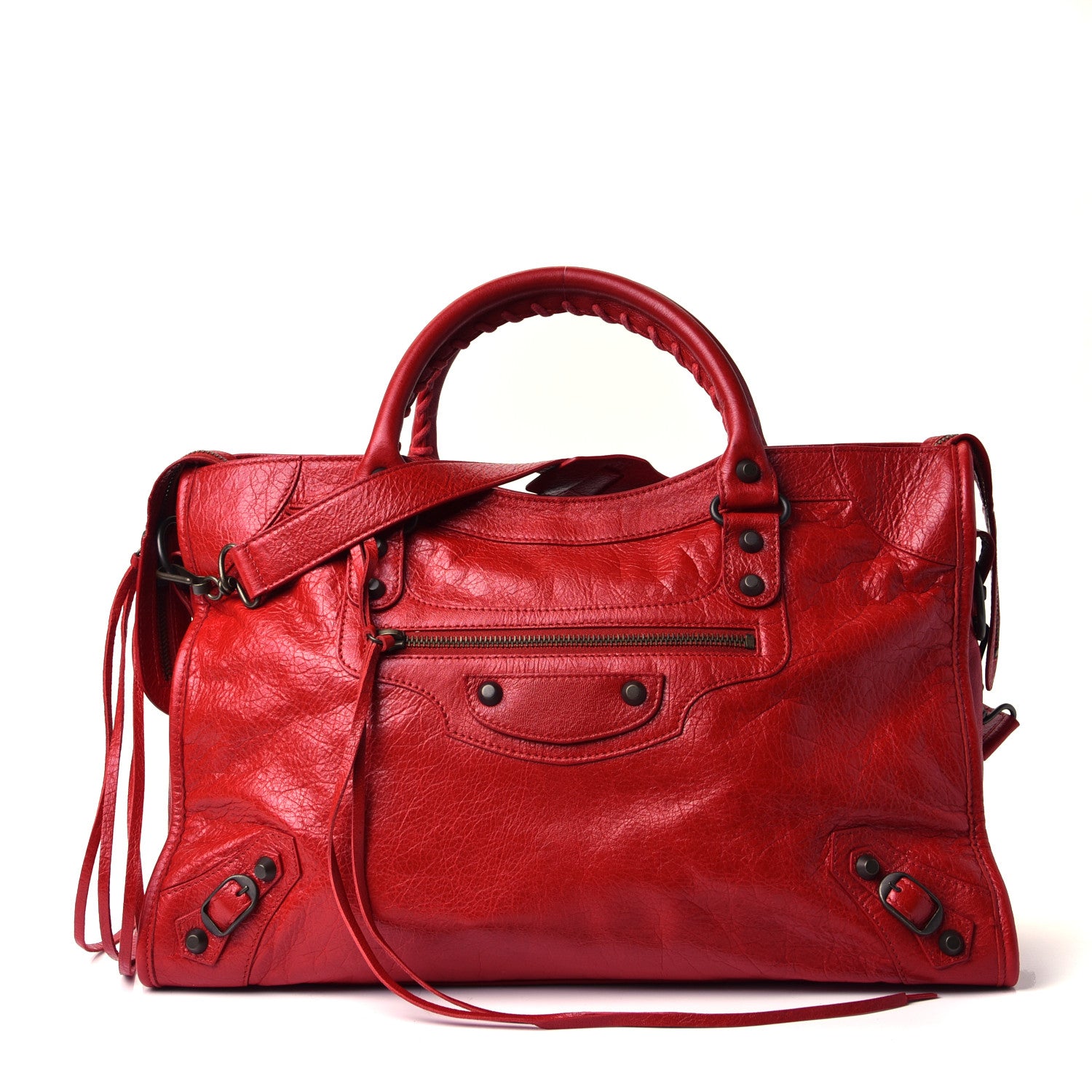 Balenciaga Agneau Classic Hardware City Rouge Lipstick 1 of 4