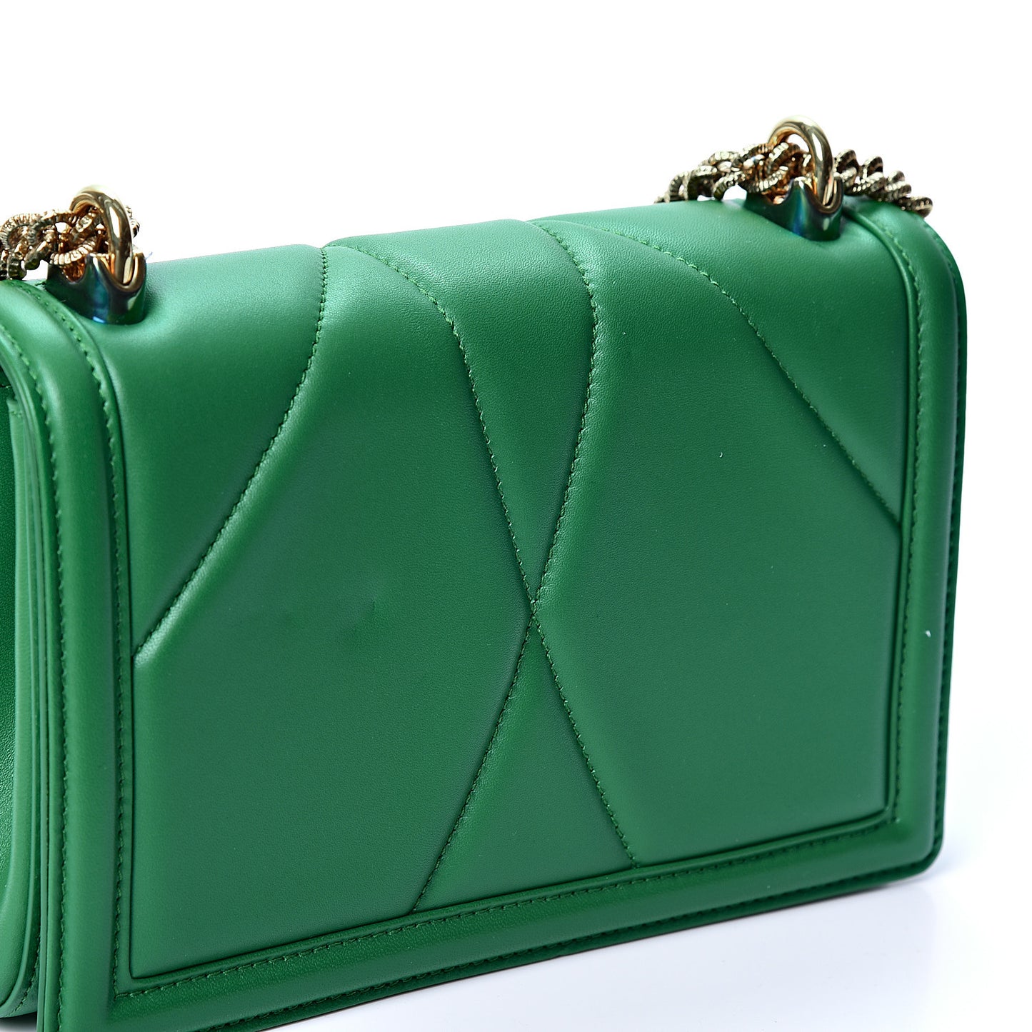 Nappa Devotion Crossbody Bag Green