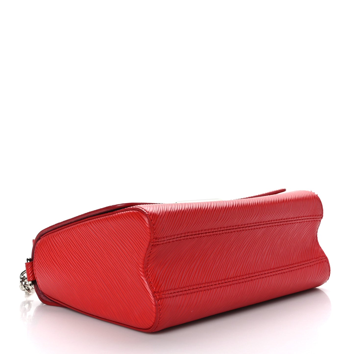 Epi Twist Shoulder Bag MM Coquelicot