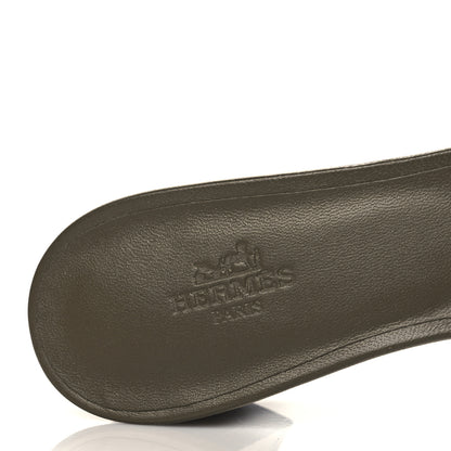 Hermes Suede Goatskin Oasis Sandals 37 Rose Du Desert 7 of 8