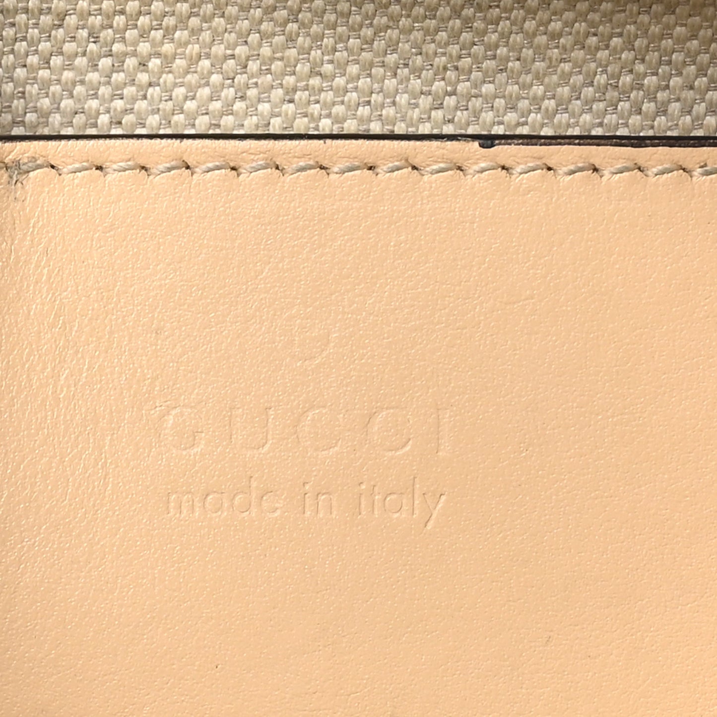 Calfskin GG Matelasse Mini Bowler Bag Naturale