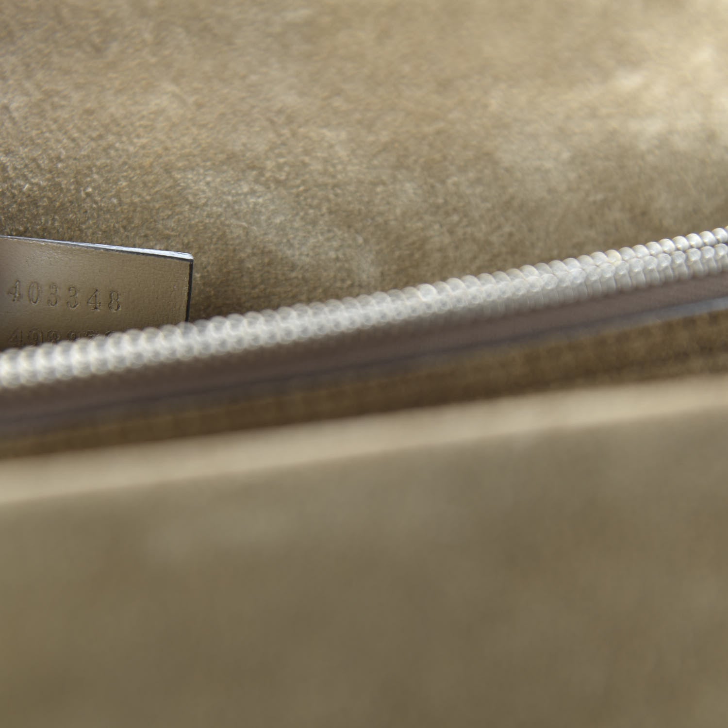 Gucci GG Supreme Monogram Medium Dionysus Shoulder Bag Taupe 9 of 10