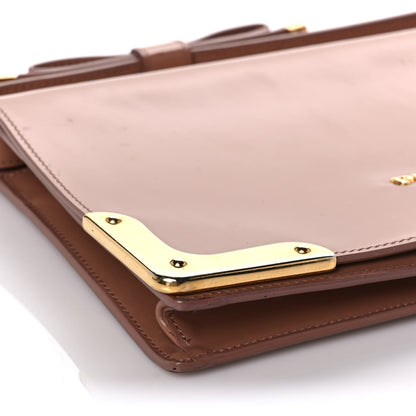 Prada Spazzolato Neiman Marcus Pochette Nudo 7 of 11