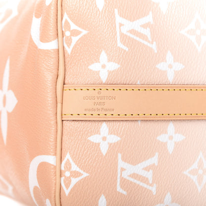 Louis Vuitton Monogram Giant By The Pool Speedy Bandouliere 25 Brume 9 of 10