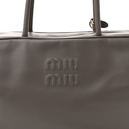 Miu Miu Soft Calf Softy Large Beau Top Handle Bag Argilla 6 of 8