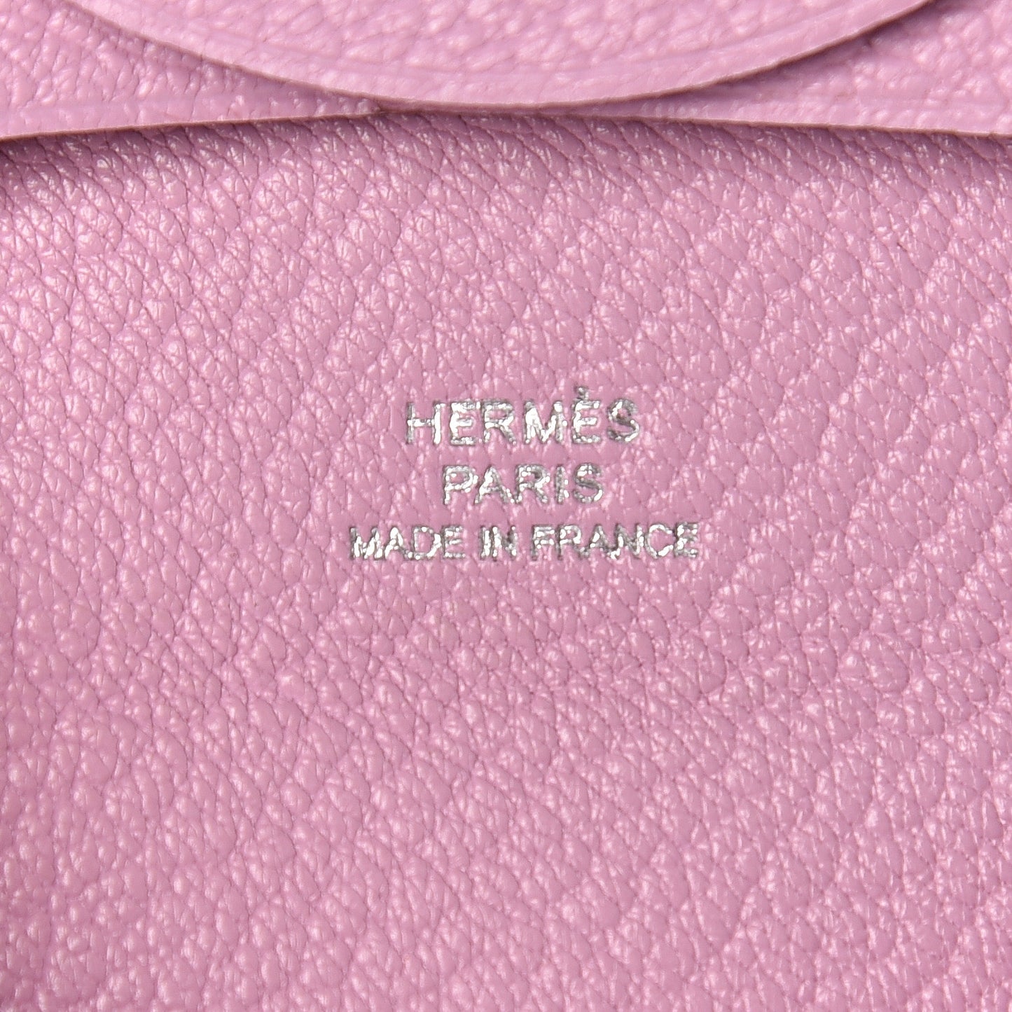 Chevre Mysore Bastia Coin Purse Mauve Sylvestre