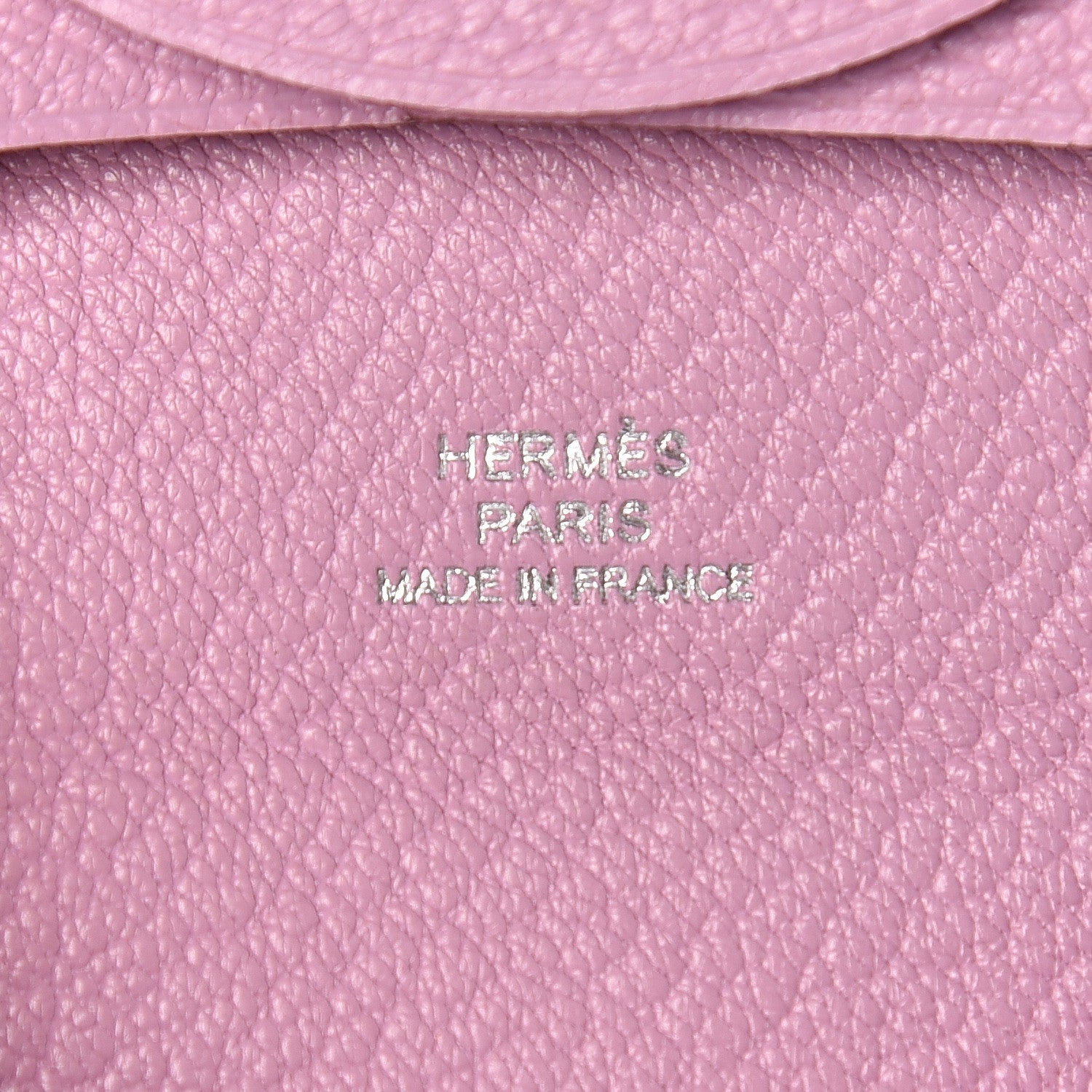 Hermes Chevre Mysore Bastia Coin Purse Mauve Sylvestre 6 of 8