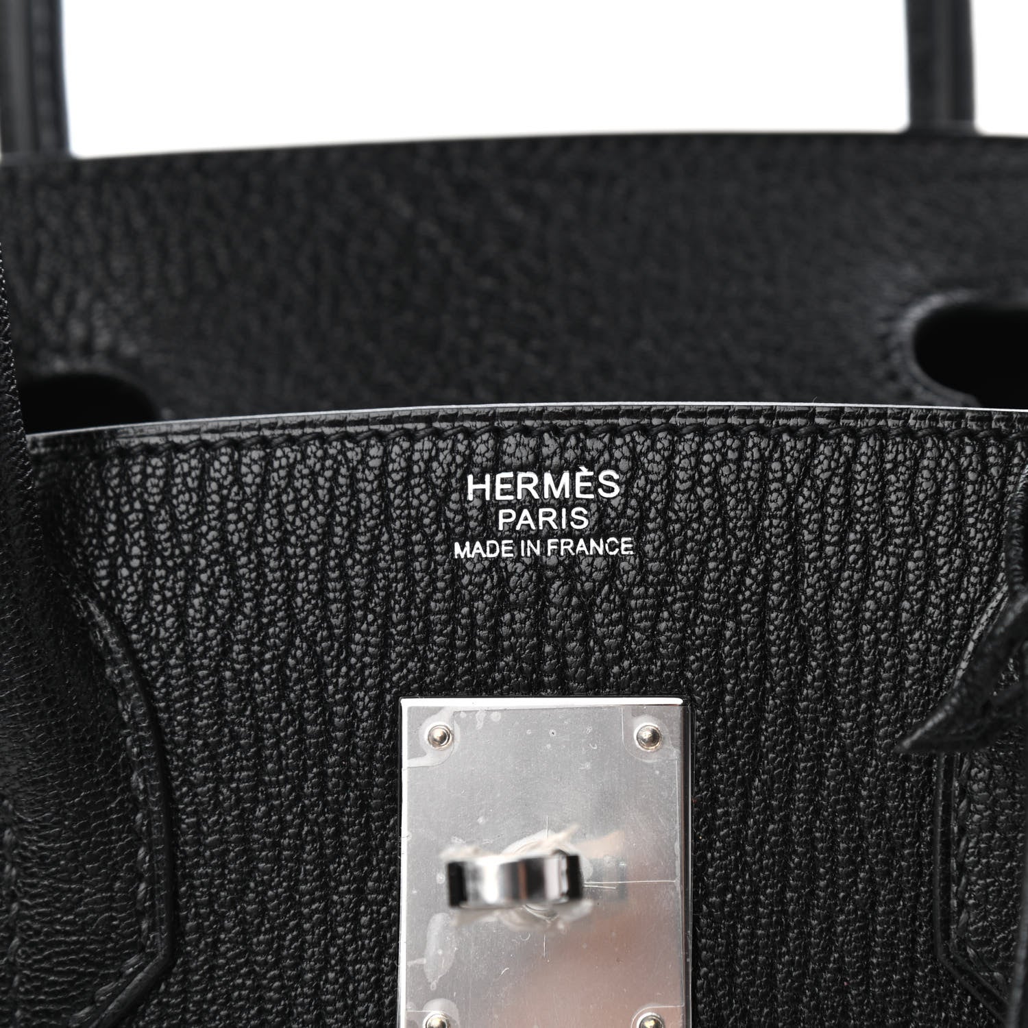 Hermes Chevre de Coromandel Birkin 30 Black 6 of 10