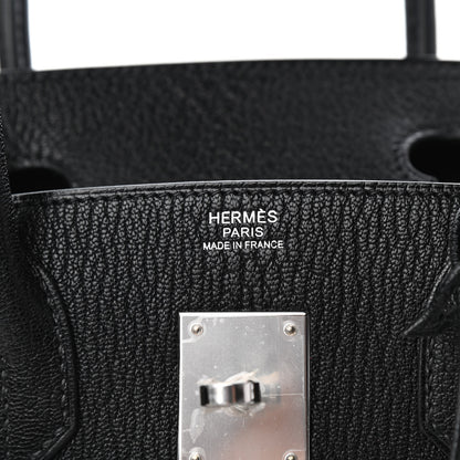 Hermes Chevre de Coromandel Birkin 30 Black 6 of 10