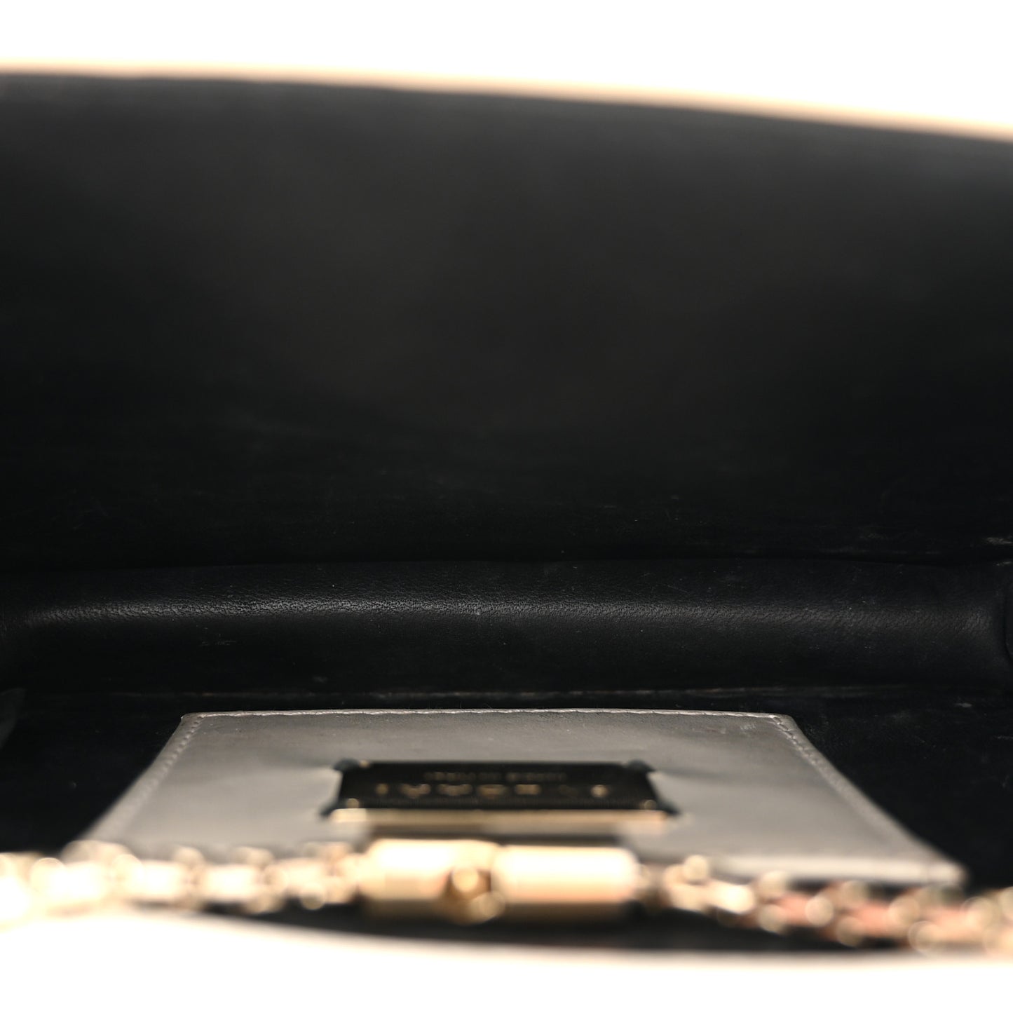 Calfskin Woven Chain Serpenti Forever Crossbody Bag White