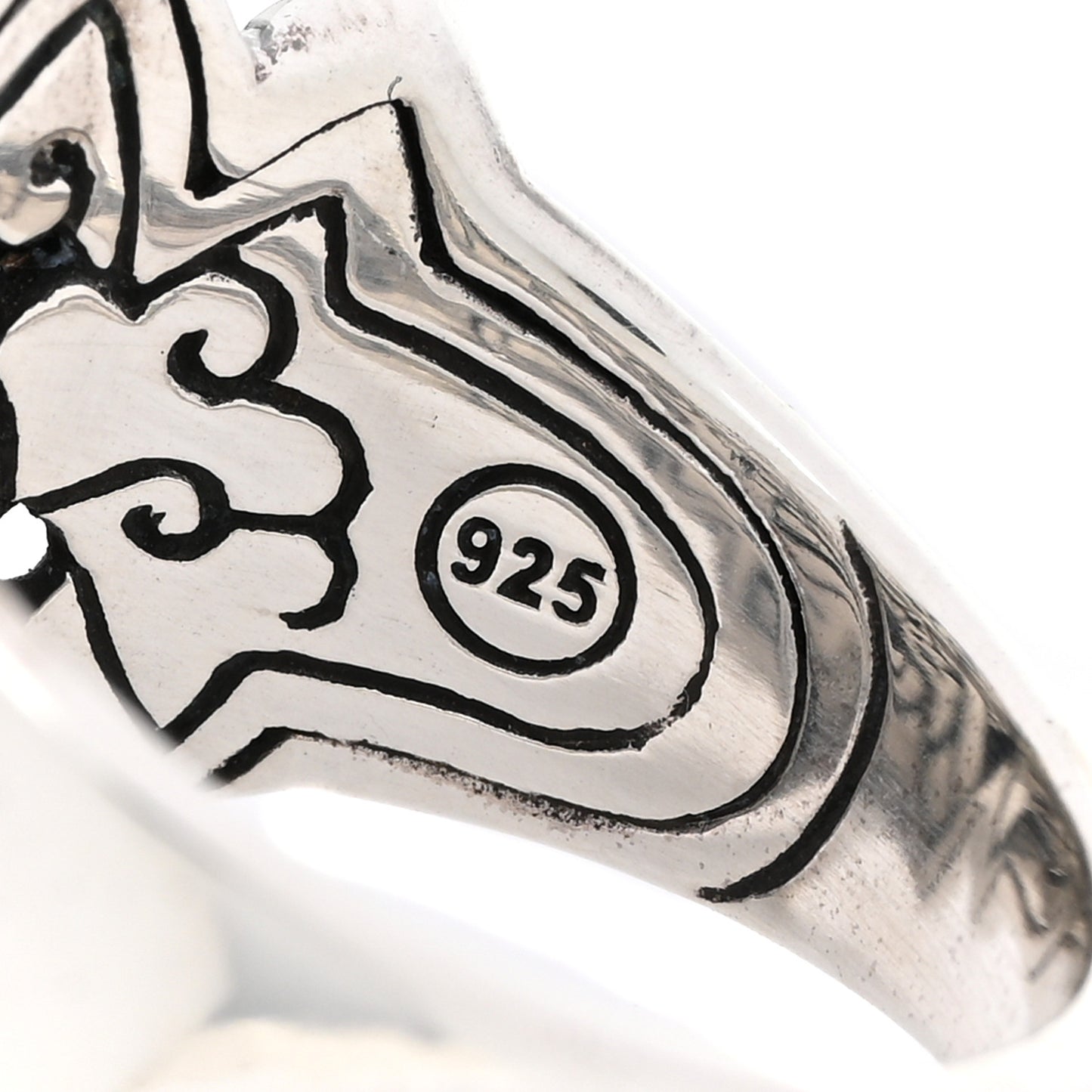 Sterling Silver Legends Naga Ring 54 7