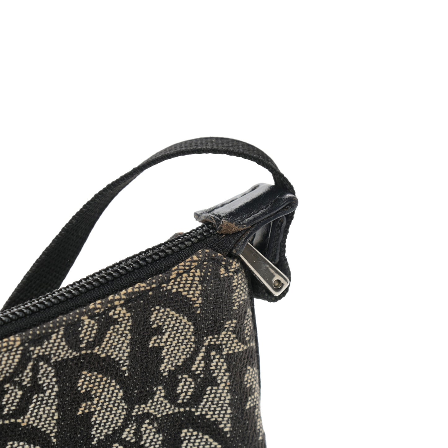 Monogram Shoulder Bag Pochette Black