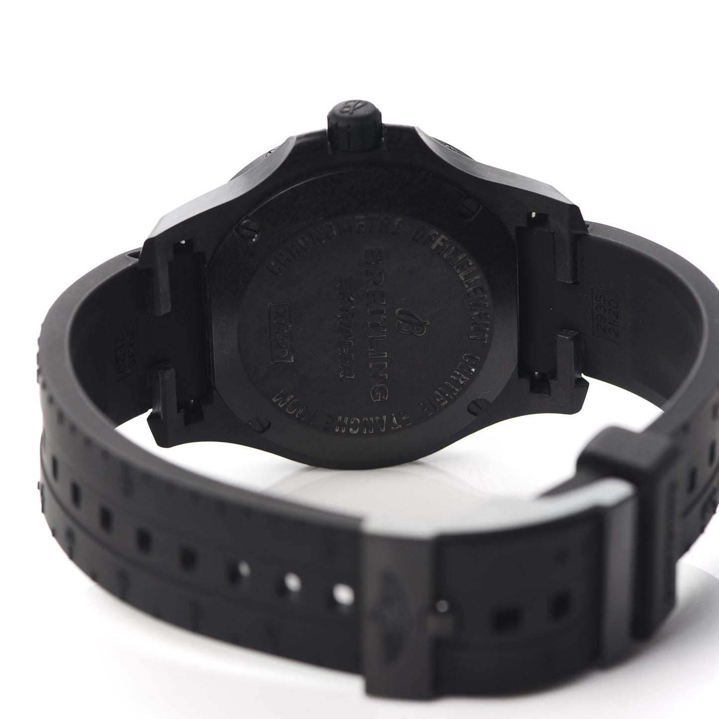 Breitlight Rubber 45mm Colt Skyracer Quartz Watch Black X74320