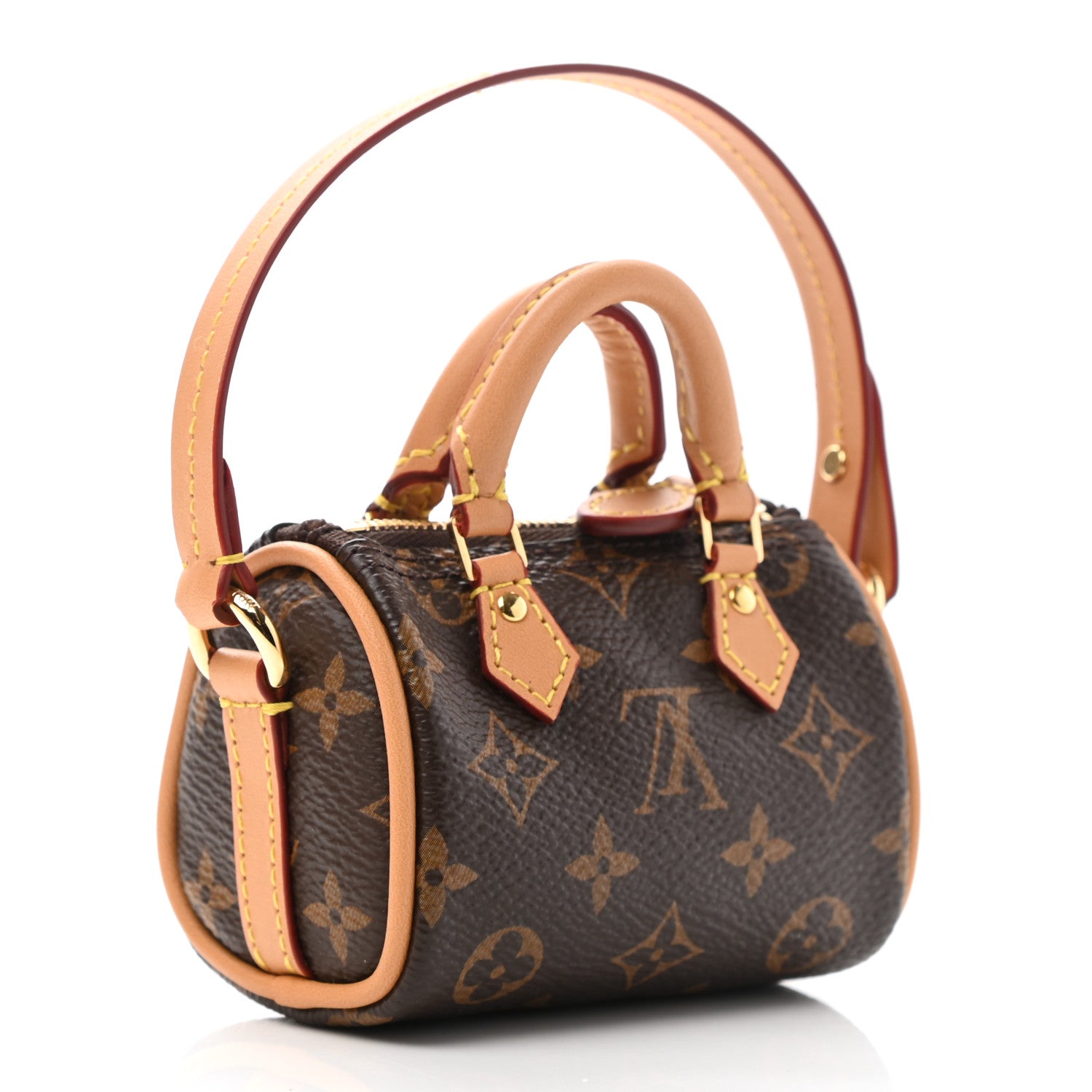 Louis Vuitton Monogram Micro Speedy Bag Charm 3 of 10