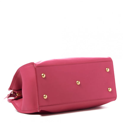 Saint Laurent Calfskin Small Classic Y Cabas Fuchsia 3 of 7