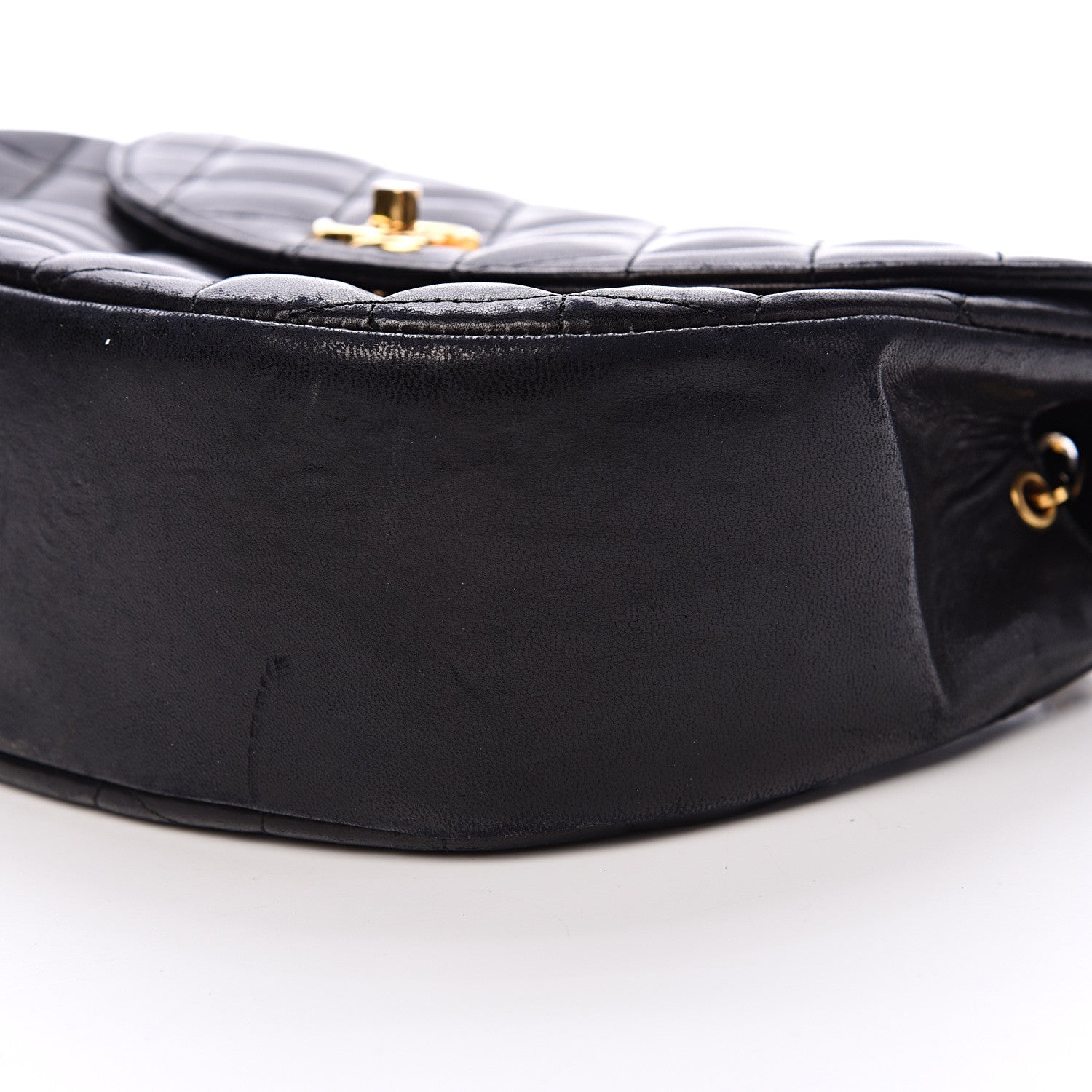 Chanel Lambskin Quilted Small Single Flap Black 10 of 21